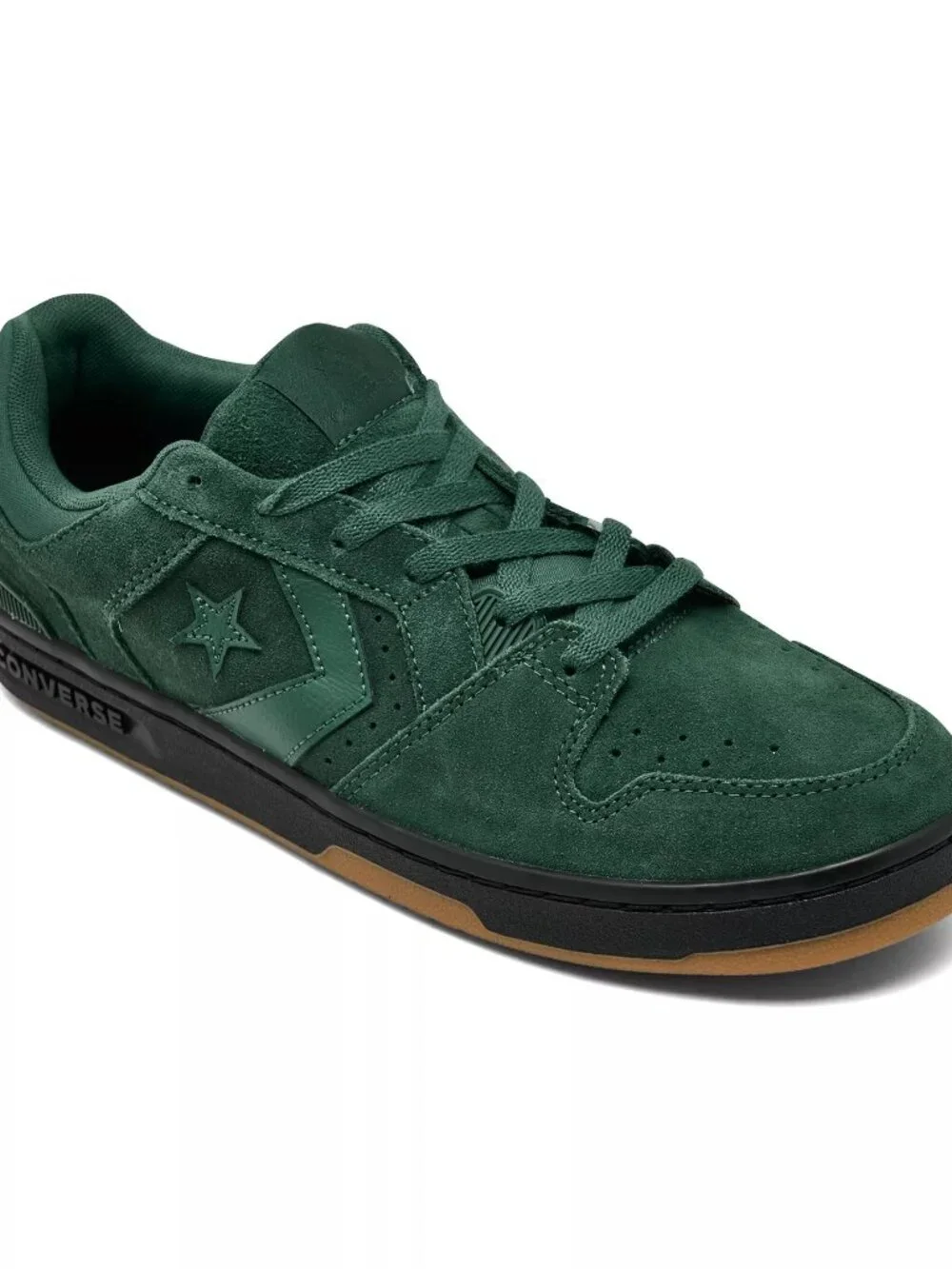 Converse Men's CL98 Suede Low Top Sneakers Shoes Green, Size 9 (New)